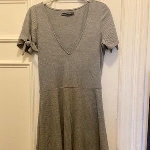 Grey Abercrombie Short Sleeve Dress